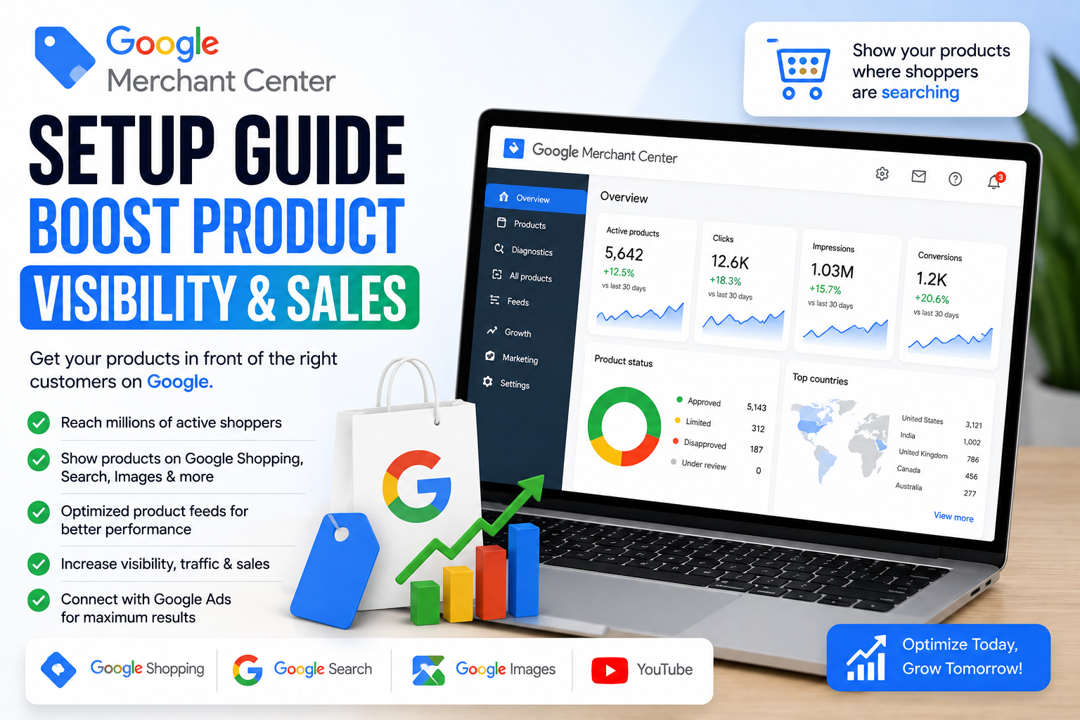Google Merchant Center Setup Guide: Boost Product Visibility & Sales