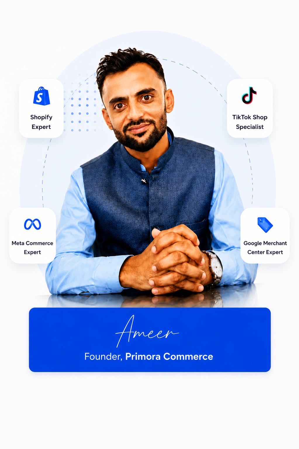Ameer Ali, founder of Primora Commerce