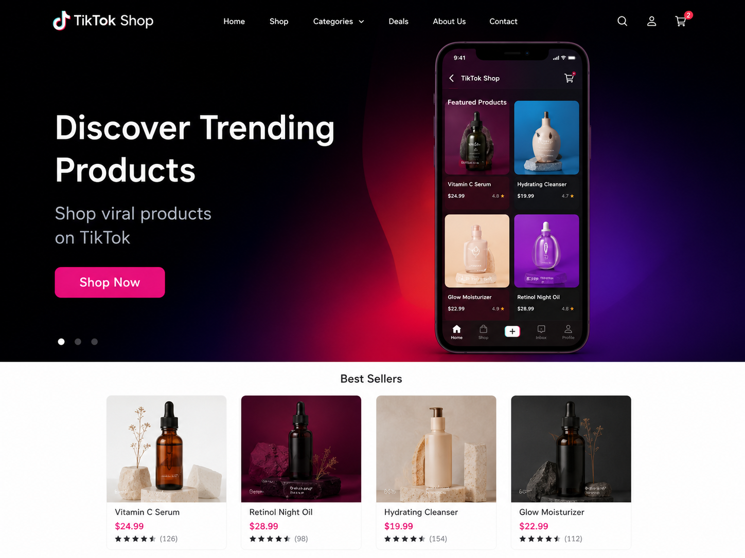 GlowUp TikTok Shop