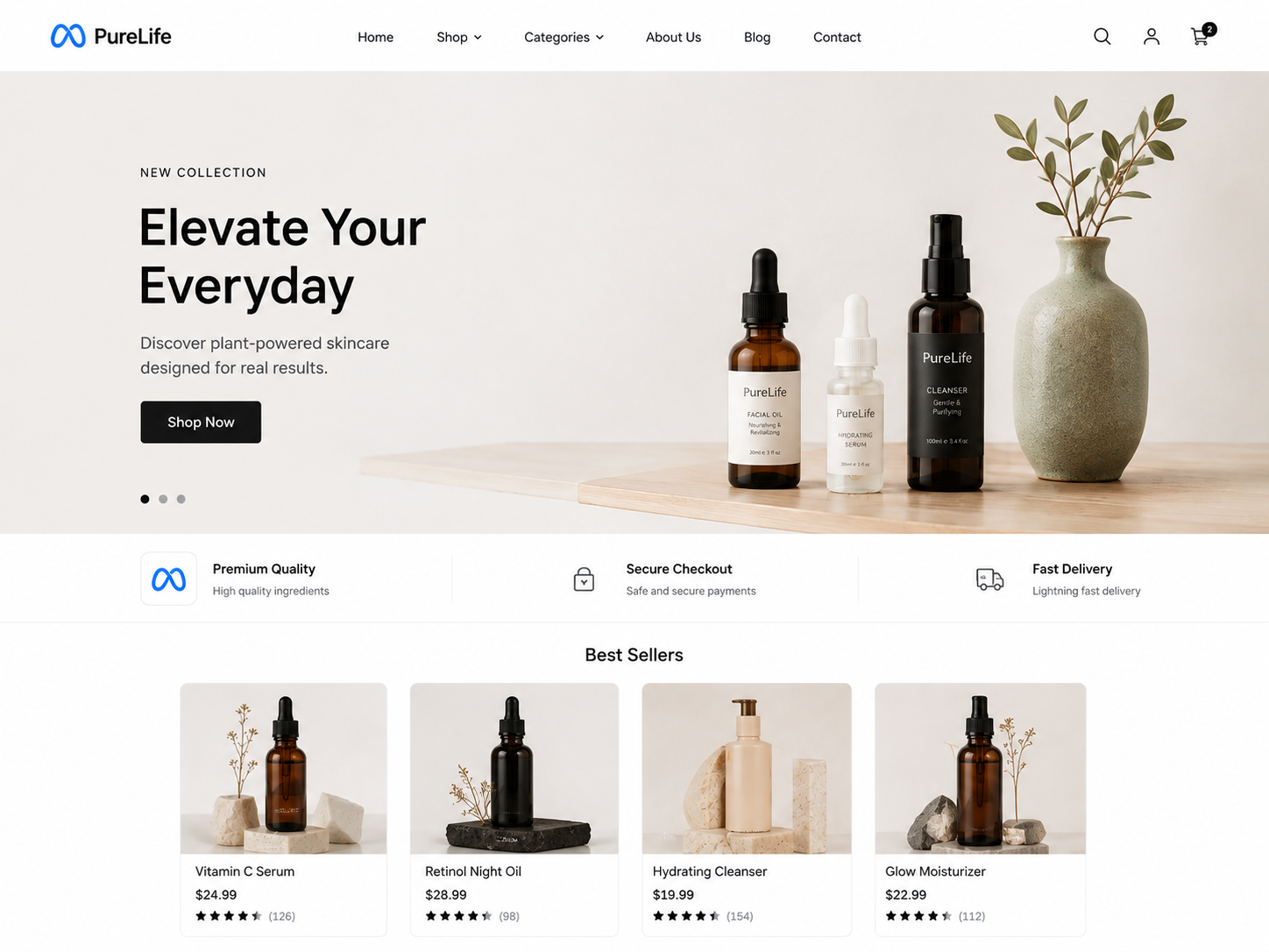 PureLife – Meta Shop