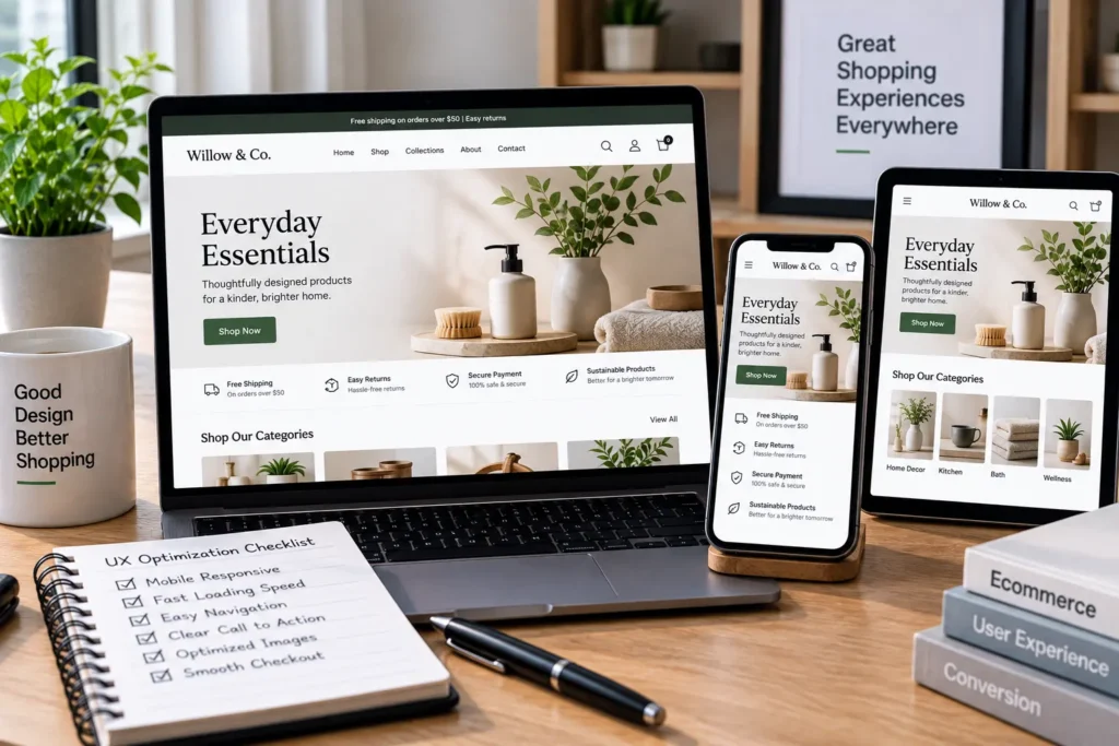 Shopify Mobile & User Experience Optimization