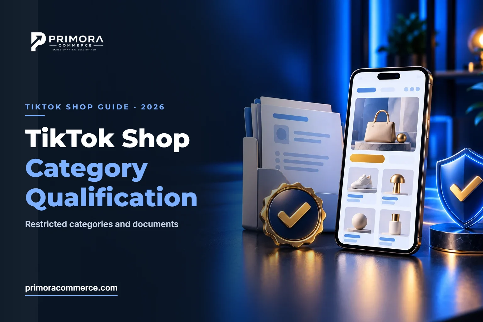TikTok Shop Category Qualification (2026): Restricted Categories and Required Documents – Primora Commerce guide